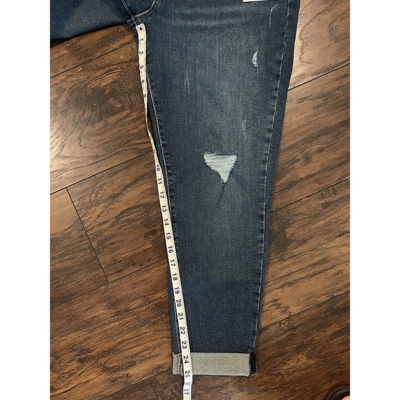 LEVI STRAUSS GOLD Signature Boyfriend Denim Crop Stretch Jeans Women's Sz 11 /30 - Picture 6 of 10